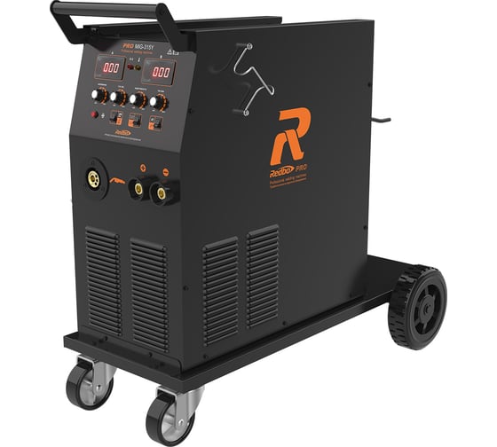 Изображение товара Сварочный инверторный полуавтомат Redbo Pro Mig 315Y (MIG (Co2, MIX) 50-315A 0.8-1 мм, MMA 20-315A, 2-4 мм, два дисплея, рег-ка инд 7464