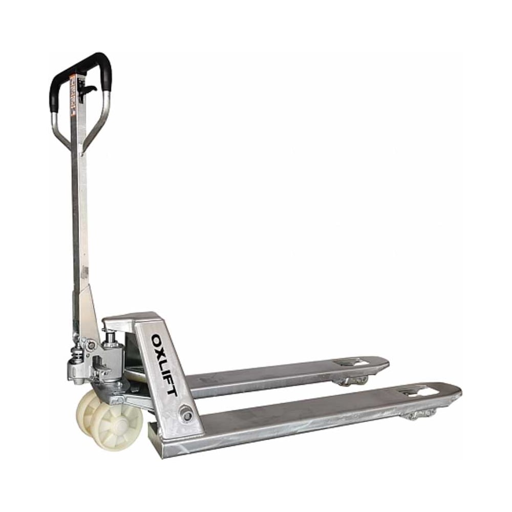 Изображение товара Ручная гидравлическая тележка OXLIFT OX25-GAL 2500 кг с гальваническим покрытием