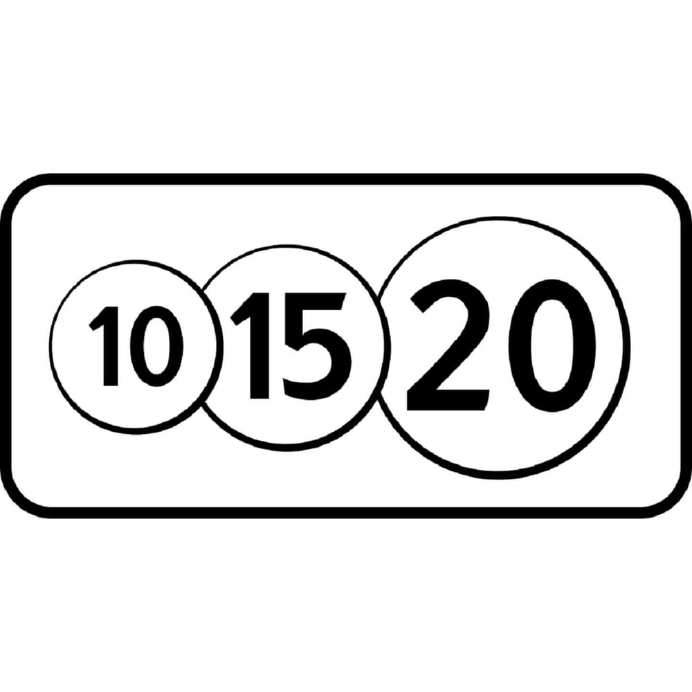 Изображение товара Дорожный знак Конвера-D 8.8 платные услуги 700х350 мм оцинкованная сталь