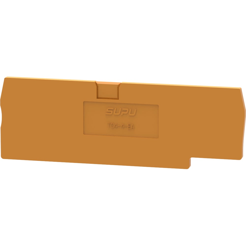 Изображение товара Крышка защитная для клемм SUPU серии TC 2-2с оранжевая 100 шт