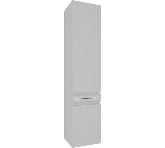 Изображение товара Пенал AQUATEK AQ70035R-LGВЕГА 35 см, 2 двери, цвет серый туман, петли справа 00000142566