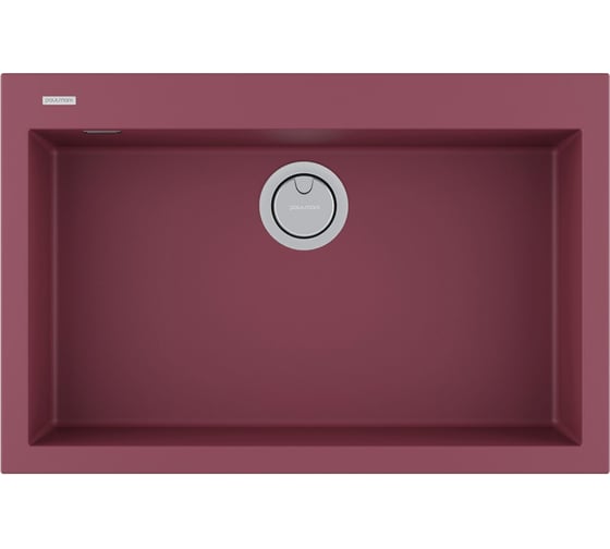 Изображение товара Мойка Paulmark DECORATION 76, ACRYSTONE, MERLOT, 760х500 мм, PM937650-ME