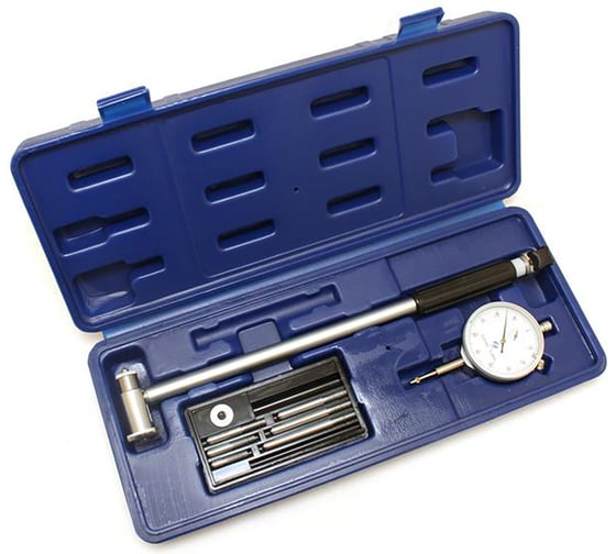 Изображение товара Нутромер CNIC индикаторный 35-50мм, глуб.изм. 150мм 0,01, 6 вставок Шан 570-215 57571