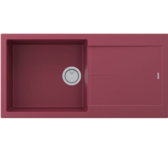 Изображение товара Мойка Paulmark EXTENSIO 99, ACRYSTONE, MERLOT, 990х500 мм, PM989950-ME