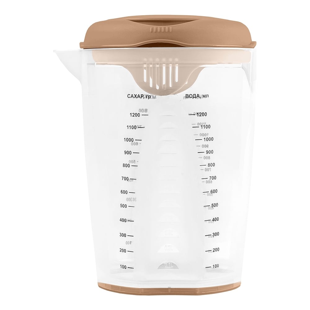 Изображение товара Мерная емкость для блендера PLAST TEAM Stockholm 1.5 л шоколадный мокко