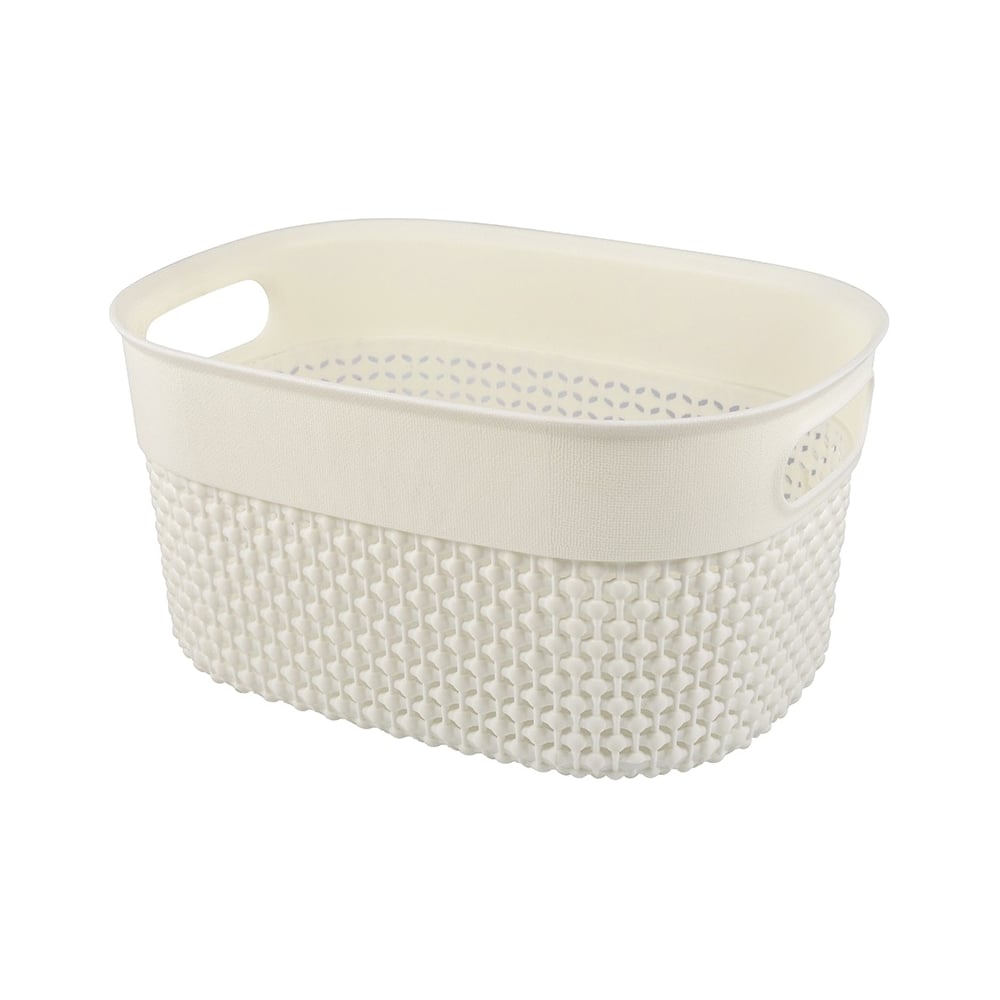 Изображение товара Универсальная корзина PLAST TEAM Oslo 234x173x121 мм молочный туман