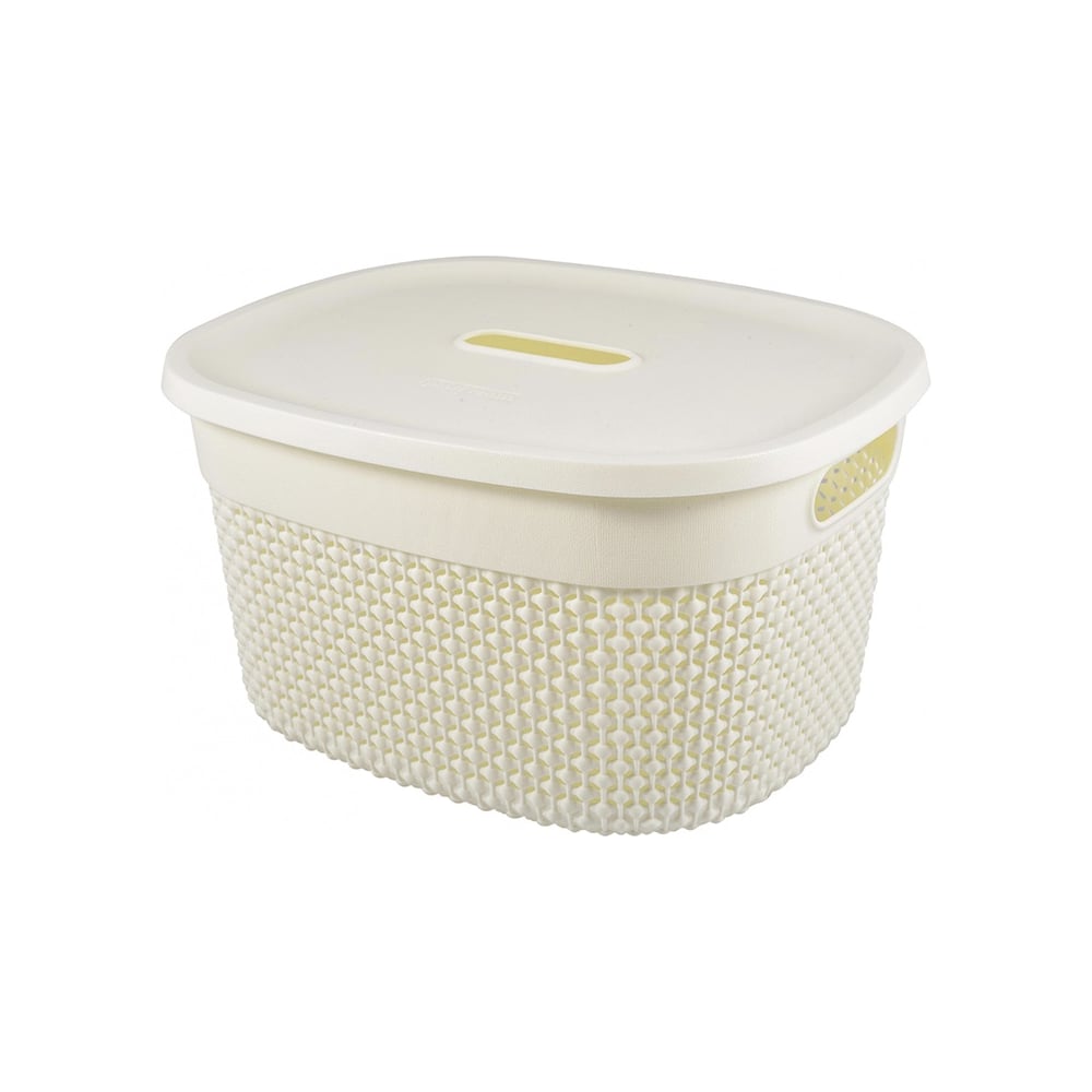 Изображение товара Корзина универсальная PLAST TEAM Oslo с крышкой 6 л