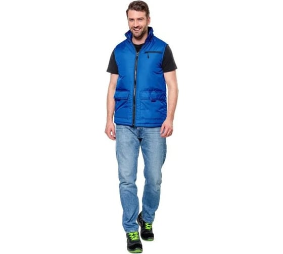 Изображение товара Жилет Универсальный Эксперт Спецодежда василёк/темно-синий р. 44-46, рост 158-164 6446000383141