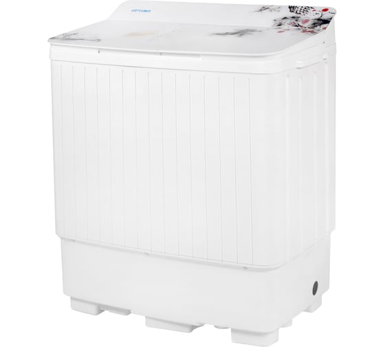 Изображение товара Стиральная машина Optima МСП-66СТ (п/авт.,стекл. крыш.,стир./отж. 6,0кг/4,0кг,1350 об./мин.,насос) (Японский стиль) 1001562