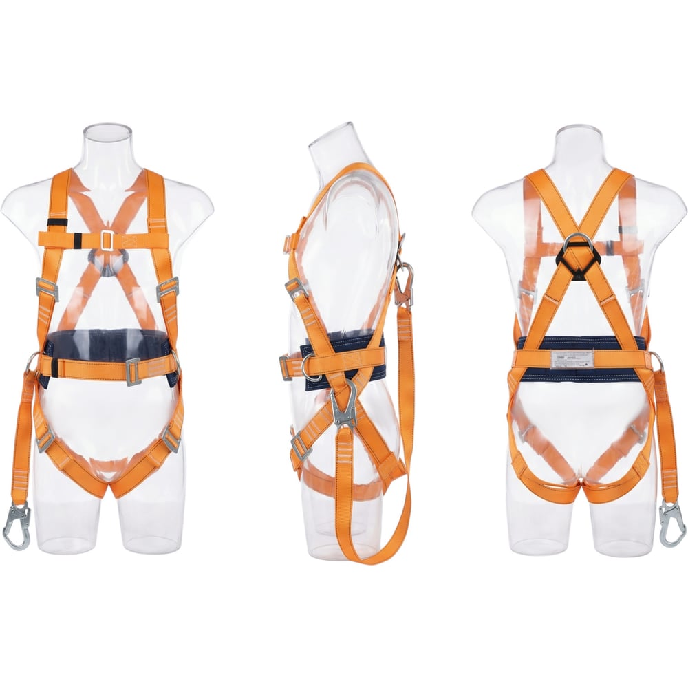 Изображение товара Страховочная привязь со стропом ленточным Gigant СПР-03 для высотных работ