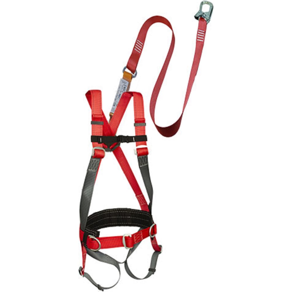 Изображение товара Страховочная привязь СПР-03 с ленточным стропом и амортизатором от Gigant