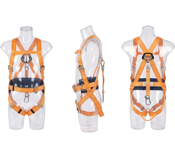 Изображение товара Страховочная привязь СПР-03 со стропом ленточным с амортизатором ТМ Gigant аА