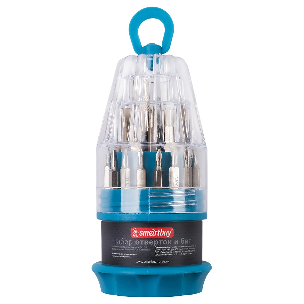 Изображение товара Набор отверток и бит Smartbuy Tools 30 предм. CR-V кейс
