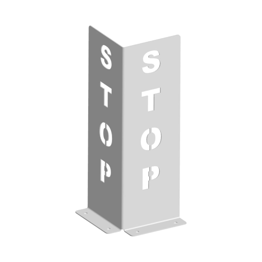 Изображение товара Защита угла Parallax STOP белый 611WN200600S-ZCH угловой отбойник