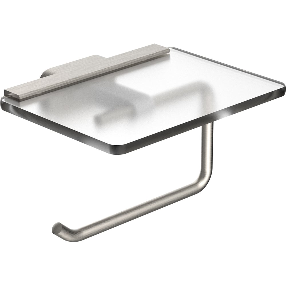 Изображение товара Держатель для туалетной бумаги с полкой Wonzon & Woghand GRAFFITY брашированный никель