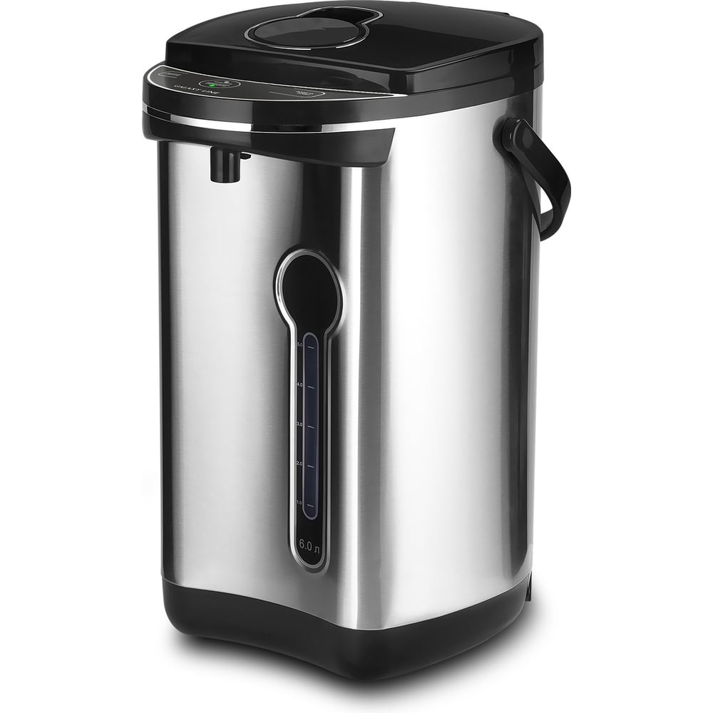 Изображение товара Термопот Galaxy LINE GL 0616 6л 900Вт нержавеющая сталь серебристый черный