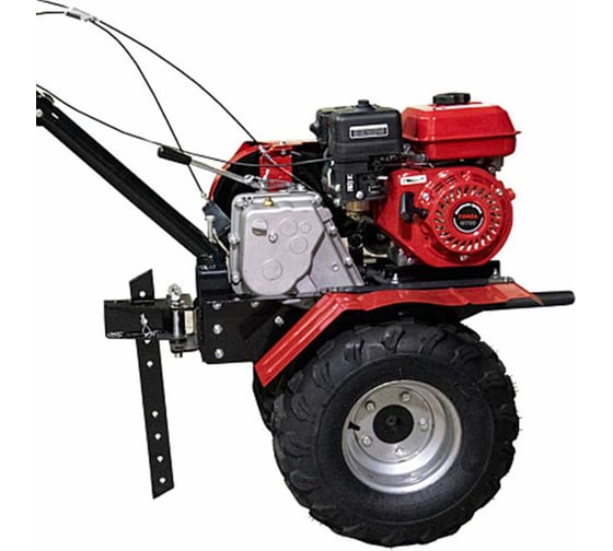 Изображение товара Мотоблок FORZA МБ2 701Р 7 л.с., редуктор алюминиевый, привод ременой, скорость: 4 вперед, 2 назад. Редуктор с дифференциалом, с разблокировкой, вал d30мм, фрезы: 2 группы 16 ножей, колеса 4х10 Мотоблок FORZAМБ2701Р