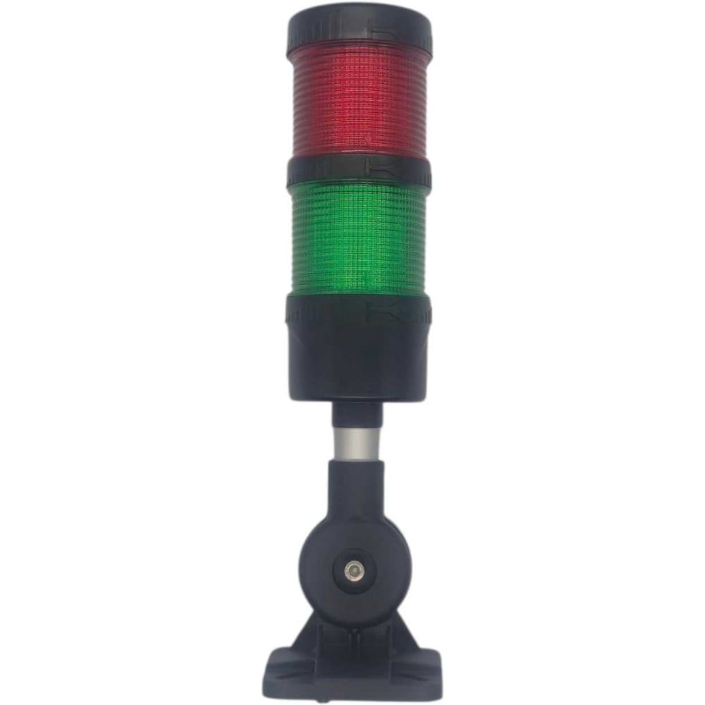 Изображение товара Би-цветная светосигнальная колонна Briswik 60мм 100-240В AC с зуммером IP54