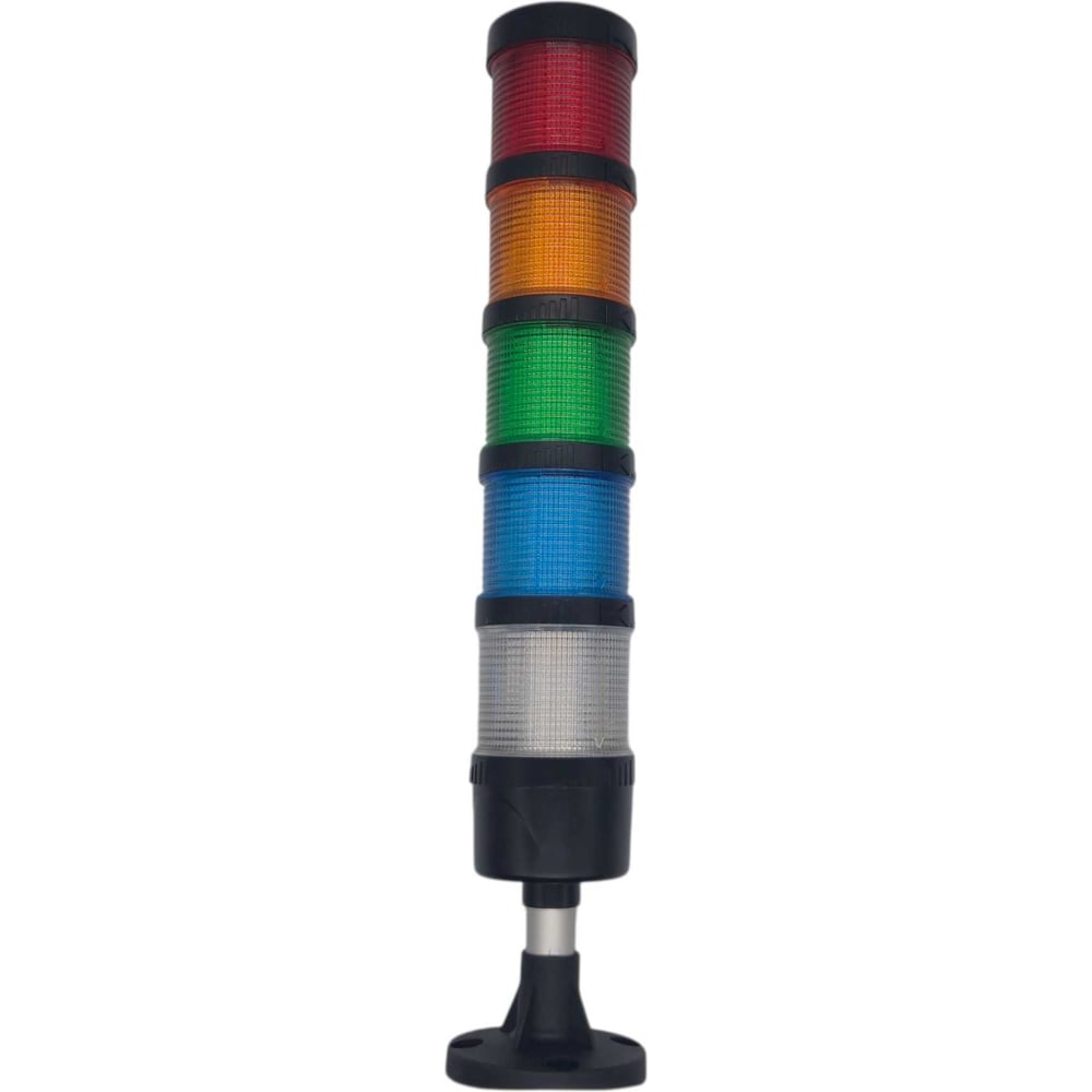 Изображение товара Светосигнальная колонна Briswik 60мм 24В DC со световыми сегментами и зуммером