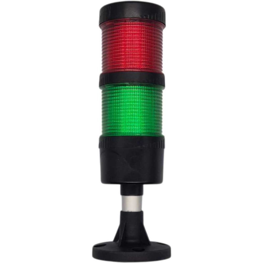 Изображение товара Колонна светосигнальная Briswik 60мм 24В DC двухцветная с зуммером модель STM-K6-RGZ24-2-54
