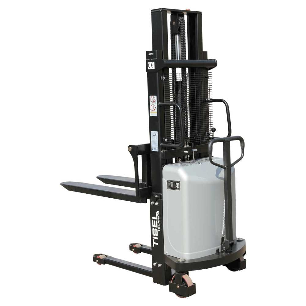 Изображение товара Штабелер c электроподъемом вил TISELTECHNICS SES11535 профессиональный грузовой