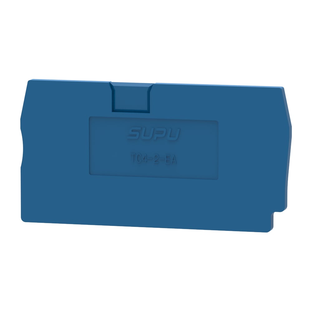Изображение товара Крышка защитная SUPU для клемм TC 1-1 синий 100 шт TC4-2-BU-EA