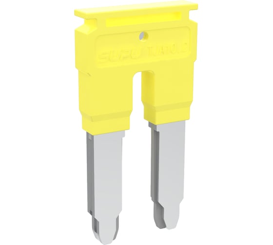 Изображение товара Перемычка для клемм SUPU TP/TC/TU, сечение 10мм2, 2 контакта 10 шт TJA10.2-2