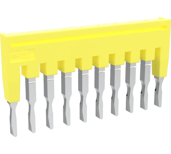 Изображение товара Перемычка для клемм SUPU серии TP с сечением 1.5мм2, 10 контактов 50 шт TJA3.5-10