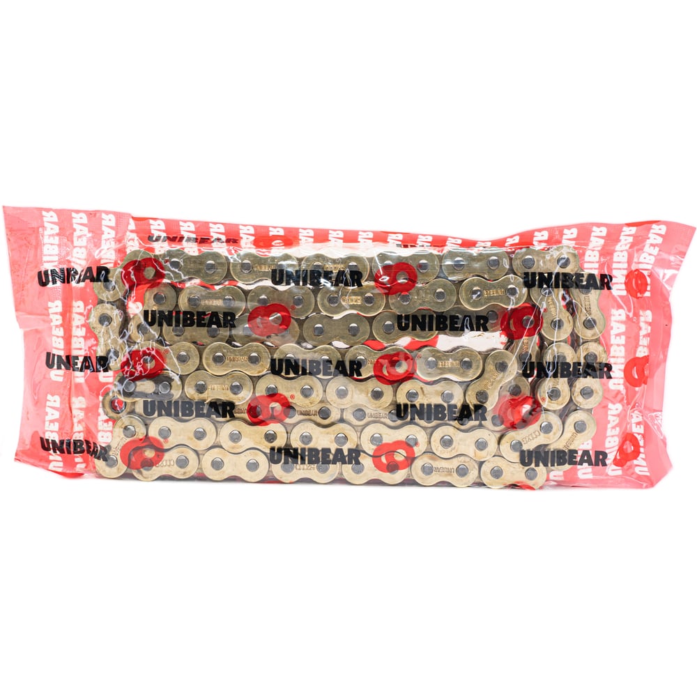 Изображение товара Цепь UNIBEAR 520UO-110L с O-ring уплотнением, золотая