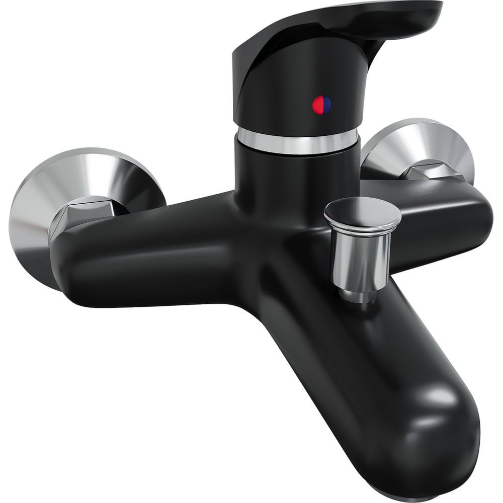 Изображение товара Настенный смеситель с коротким изливом и душевой лейкой CAPEL CAP-SN-B-04