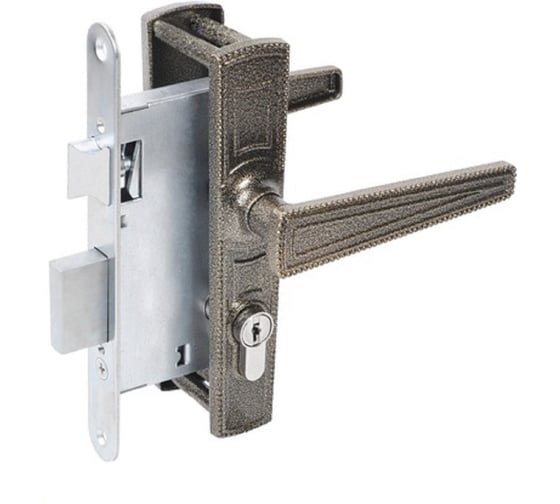 Изображение товара Замок врезной Абсолют ЗВ4-3/01 (Бронза) 00032367