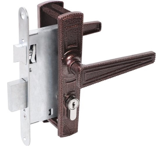 Изображение товара Замок врезной Абсолют ЗВ4-3/01 (Медь) 00032368