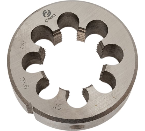Изображение товара Плашка CNIC трубная цилиндрич. G 1", 11 ниток/дюйм, dнар.65мм, 9ХС левая 60245