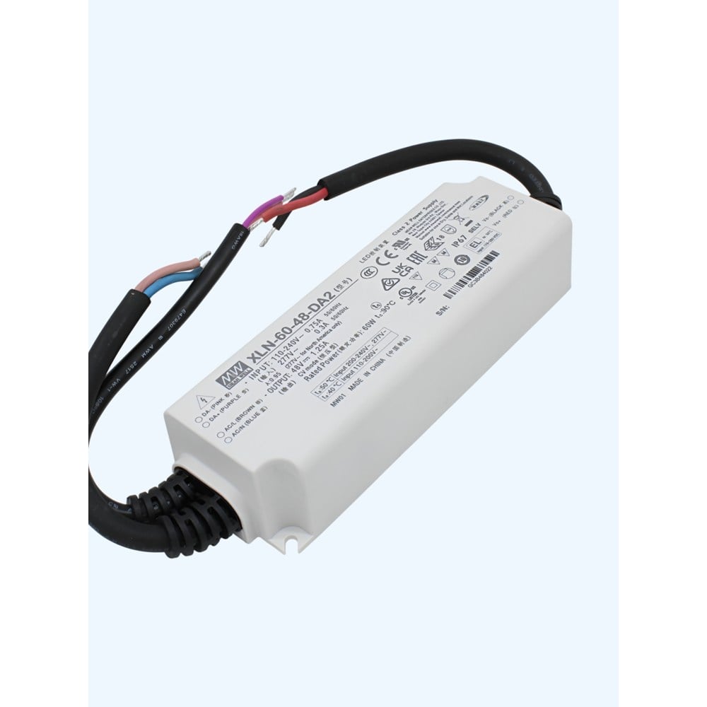 Изображение товара LED-драйвер Mean Well AC-DC XLN-60-48-DA2 для светодиодов
