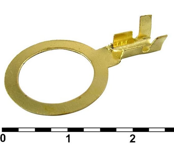 Изображение товара Наконечник кольцевой неизолированный 2,0…2,5 мм2, латунь Pro Legend PL2980