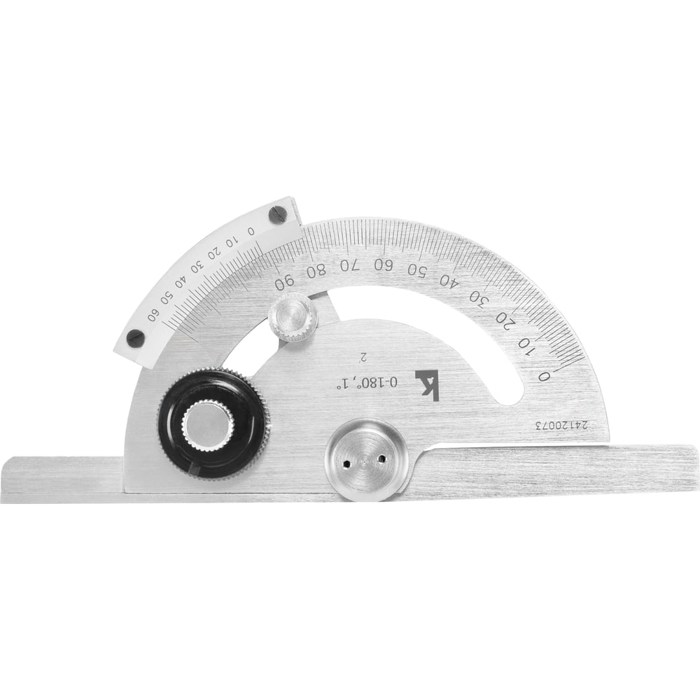 Изображение товара Угломер нониусный Калиброн 0-180 2 2УМ профессиональный с высокой точностью
