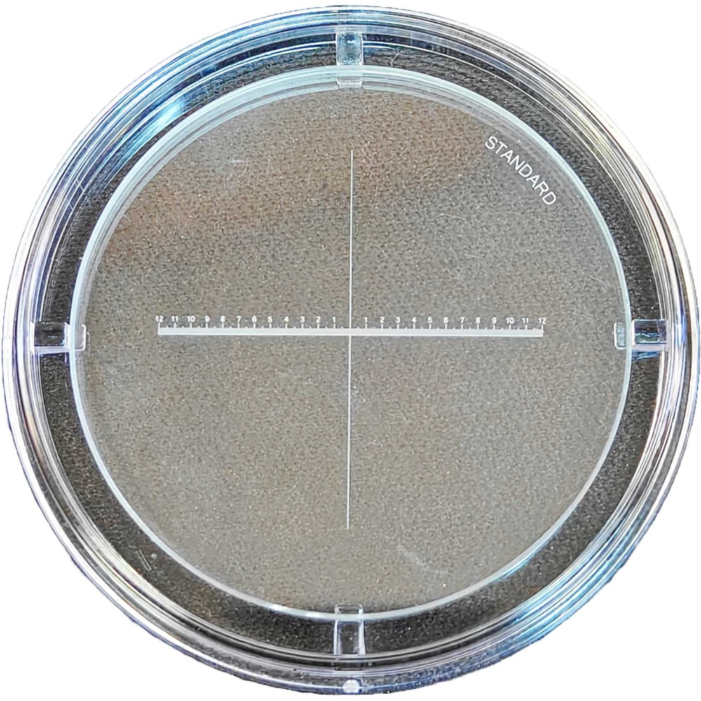 Изображение товара Измерительная линза АЛЬФА-НДТ к лупе ЛИ-3-10x Standard 0-12 Белая