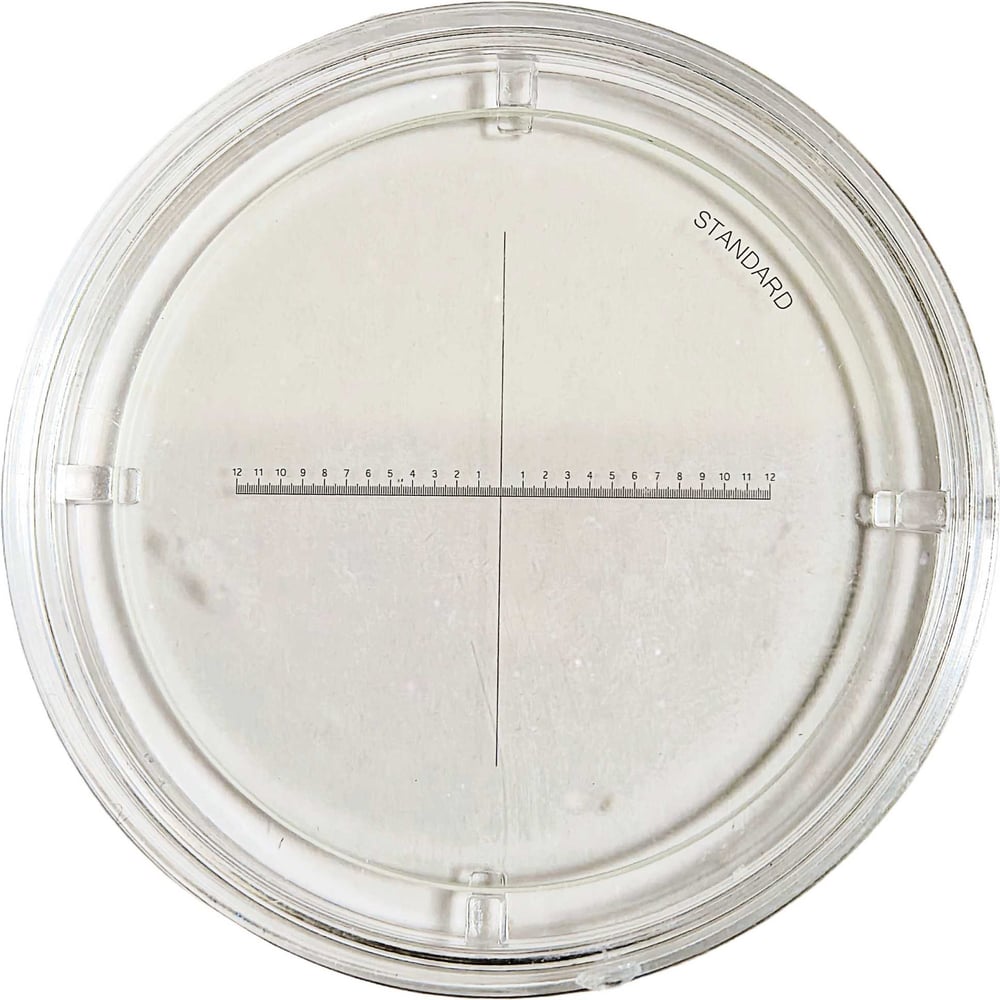 Изображение товара Линза измерительная АЛЬФА-НДТ к лупе ЛИ-3-10x (Standard 0-12)