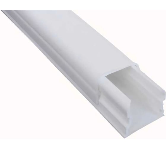 Изображение товара Кабельный канал парапетный KOPOS С-type белый 20x10 (HC) KKC-TYPE-20-10-HC