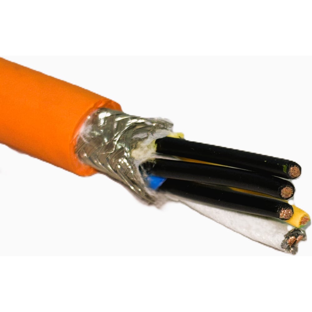 Изображение товара Кабель KR Automation ServoFlex PC C-PUR 4G1,5+(2x1,5) бухта 200 м