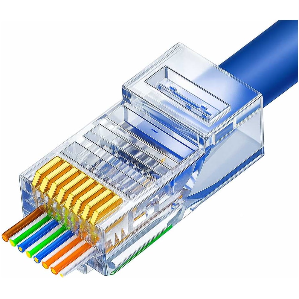 Изображение товара Коннектор RJ45 5Bites US080A-20 8P8C для витой пары