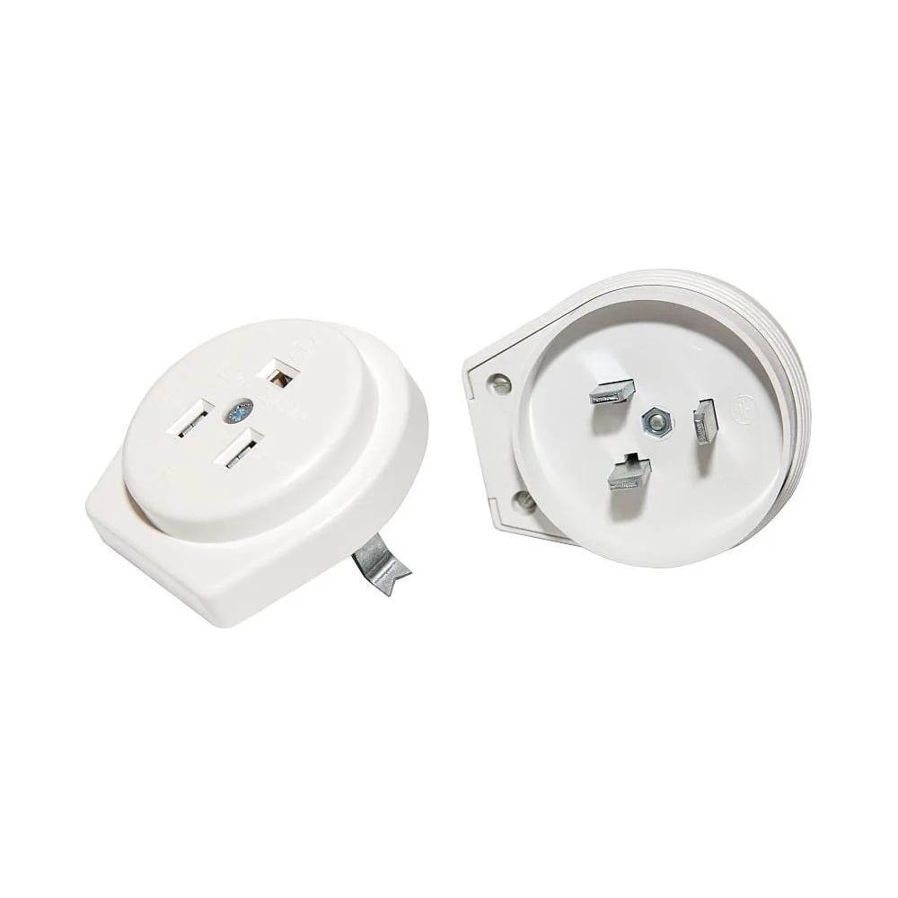 Изображение товара Комплект для подключения электроплиты СПб УПП-5 вилка ВШ20-У и розетка РШ20-C