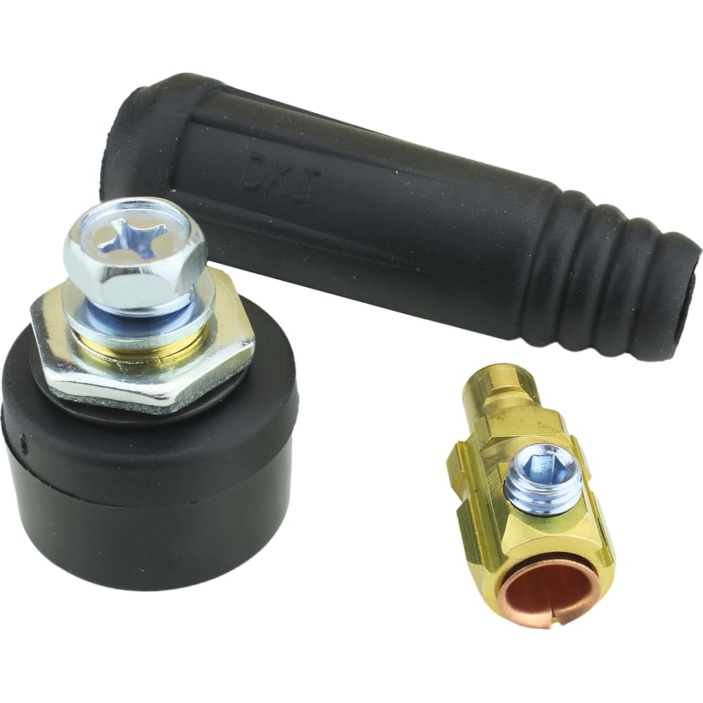 Изображение товара Кабельный разъем Diamond Industrial DKJ35-50 315А папа-мама сварочный аппарат