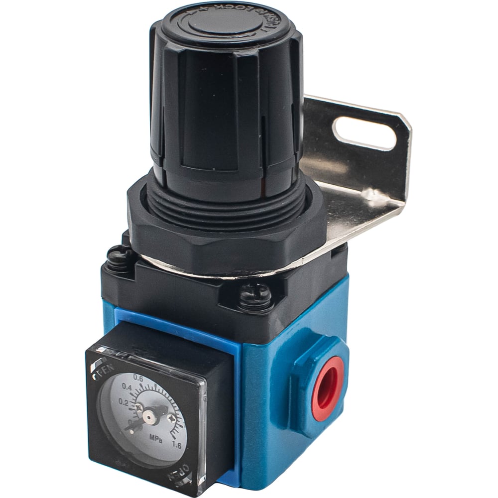 Изображение товара Регулятор давления воздуха с манометром GR200-02 N 1.6 МПа 1/4F