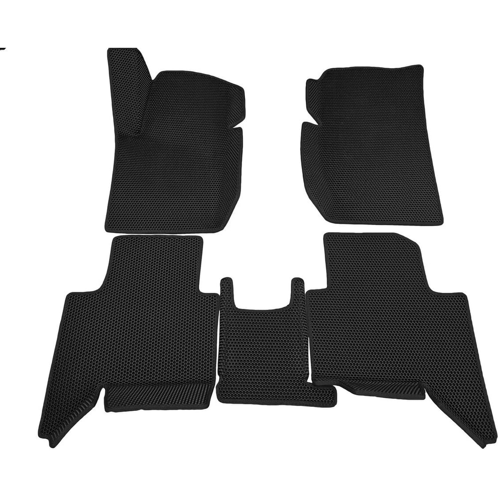 Изображение товара Автомобильные коврики черные 5 шт. EVA для Танк 300 2021+ салонные комплект