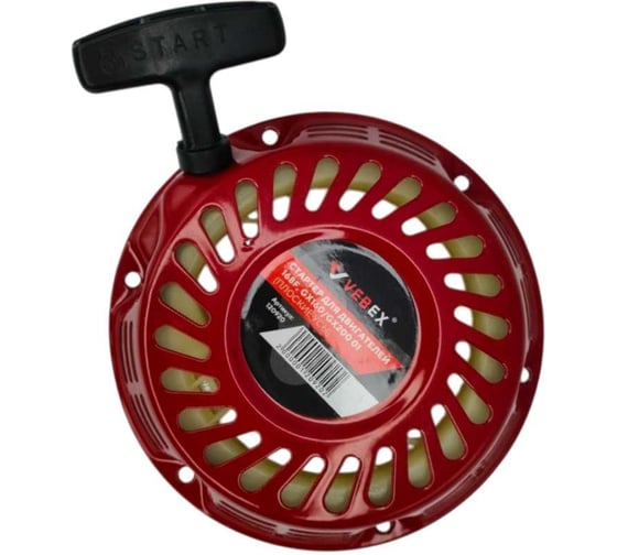 Изображение товара Стартер VEBEX для двигателей 168F GX160 GX200 плоские усы AG120920
