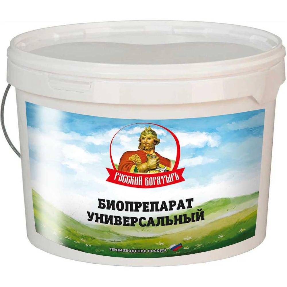 Изображение товара Биопрепарат Русский Богатырь Универсальный 10 для растений, порошок 10 кг