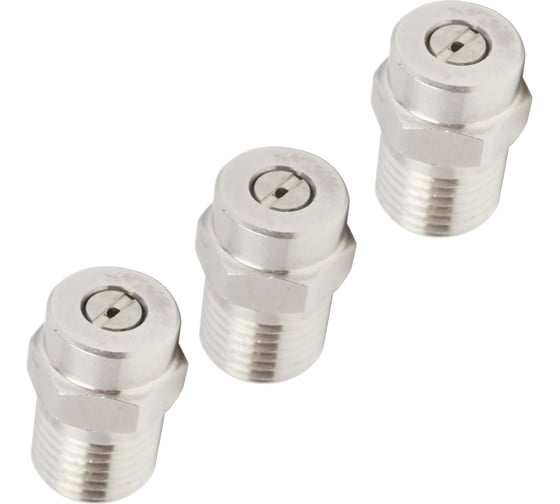 Изображение товара Набор форсунок ООО ТД Гидромаркет для профессиональных аппаратов высокого давления 030 (набор 3 шт) 25030-3pcs