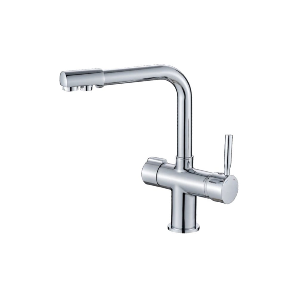 Изображение товара Смеситель для кухни Valfex Boreas с подключением фильтра хром однорычажный