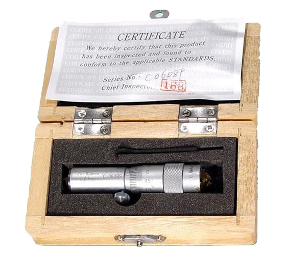 Изображение товара Нутромер CNIC микрометрический Нм 75-100мм 0,01 Шан 424-120 23632